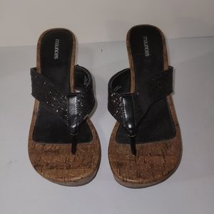 Maurices leather and cork look